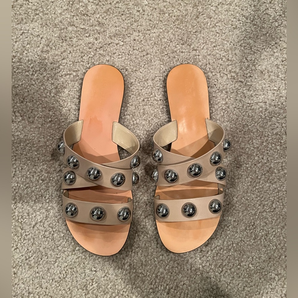 Marc Fisher Studded Sandals